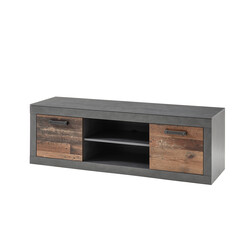 Tv-alus BROOKLYN pruun / hall, 153x43xH51 cm