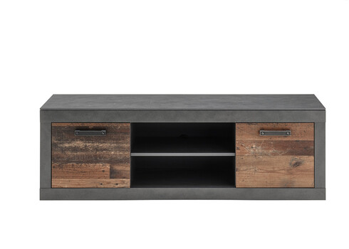 Tv-alus BROOKLYN pruun / hall, 153x43xH51 cm