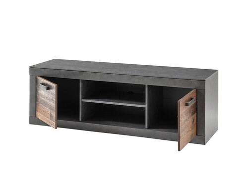 Tv-alus BROOKLYN pruun / hall, 153x43xH51 cm