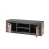 Tv-alus BROOKLYN pruun / hall, 153x43xH51 cm