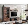 Tv-alus BROOKLYN pruun / hall, 153x43xH51 cm