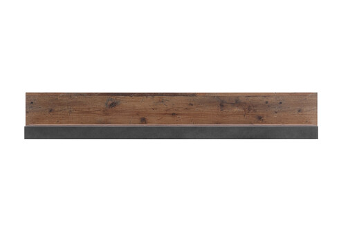 Seinariiul BROOKLYN pruun / hall, 153x18xH23 cm