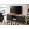 Tv-alus CAMBRIDGE roheline / tamm, 152x45xH51 cm