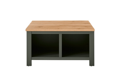 Diivanilaud CAMBRIDGE roheline / tamm, 93x93xH50 cm