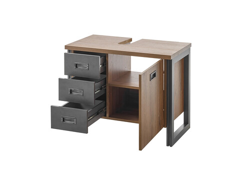 Valamukapp DETROIT tamm / hall, 81x40xH62 cm