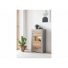 Vitriinkapp CASABLANCA tamm / matthall, 66x35xH113 cm