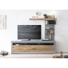 Tv-alus CASABLANCA tamm / matthall, 217x42xH63 cm