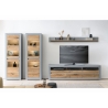 Tv-alus CASABLANCA tamm / matthall, 217x42xH63 cm