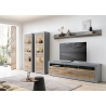 Tv-alus CASABLANCA tamm / matthall, 217x42xH63 cm