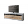 Tv-alus CASABLANCA tamm / matthall, 217x42xH63 cm