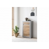 Kummut CASABLANCA tamm / matthall, 66x35xH113 cm