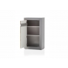 Kummut CASABLANCA tamm / matthall, 66x35xH113 cm