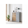 Kummut CASABLANCA tamm / matthall, 100x35xH113 cm
