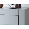 Kummut CASABLANCA tamm / matthall, 100x35xH113 cm