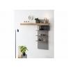 Seinariiul CASABLANCA tamm / matthall, 137x20xH127 cm