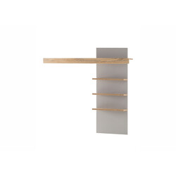 Seinariiul CASABLANCA tamm / matthall, 137x20xH127 cm