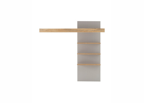 Seinariiul CASABLANCA tamm / matthall, 137x20xH127 cm