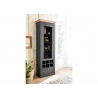 Vitriinkapp CATANIA tamm / antratsiit, 72x38xH201 cm