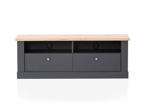 Tv-alus CATANIA tamm / antratsiit, 135x45xH51 cm