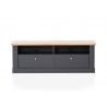 Tv-alus CATANIA tamm / antratsiit, 135x45xH51 cm
