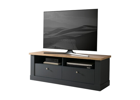 Tv-alus CATANIA tamm / antratsiit, 135x45xH51 cm