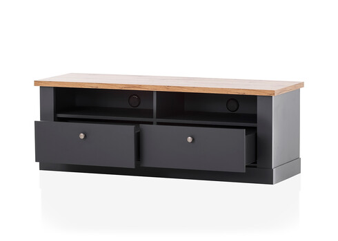 Tv-alus CATANIA tamm / antratsiit, 135x45xH51 cm