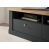 Tv-alus CATANIA tamm / antratsiit, 135x45xH51 cm