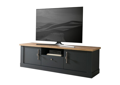 Tv-alus CATANIA tamm / antratsiit, 158x45xH51 cm