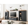 Tv-alus CATANIA tamm / antratsiit, 158x45xH51 cm