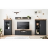 Tv-alus CATANIA tamm / antratsiit, 158x45xH51 cm