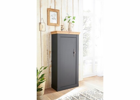 Kapp CATANIA tamm / antratsiit, 72x38xH146 cm