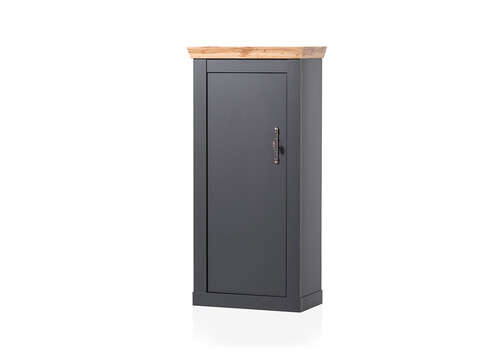 Kapp CATANIA tamm / antratsiit, 72x38xH146 cm