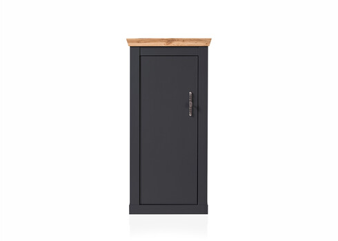 Kapp CATANIA tamm / antratsiit, 72x38xH146 cm