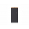 Kapp CATANIA tamm / antratsiit, 72x38xH146 cm