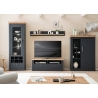 Kapp CATANIA tamm / antratsiit, 107x38xH146 cm