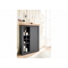 Kapp CATANIA tamm / antratsiit, 107x38xH146 cm
