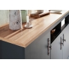 Kummut CATANIA tamm / antratsiit, 200x45xH104 cm