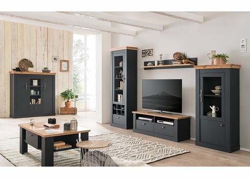 Seinariiul CATANIA tamm / antratsiit, 150x20xH20 cm