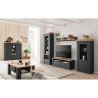 Seinariiul CATANIA tamm / antratsiit, 150x20xH20 cm