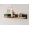 Seinariiul CATANIA tamm / antratsiit, 150x20xH20 cm