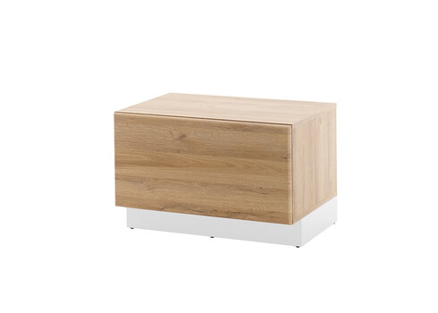 Kummut CAYMAN tamm / valge, 70x48xH46 cm