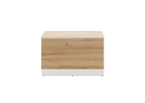 Kummut CAYMAN tamm / valge, 70x48xH46 cm