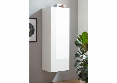 Seinakapp CAYMAN valge läige, 45x38xH131 cm