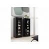 Vitriinkapp CAYMAN must / tamm, 45x38xH131 cm