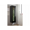 Vitriinkapp CAYMAN must / tamm, 45x38xH166 cm