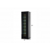 Vitriinkapp CAYMAN must / tamm, 45x38xH166 cm