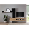 Tv-alus CAYMAN tamm, 140x48xH35 cm