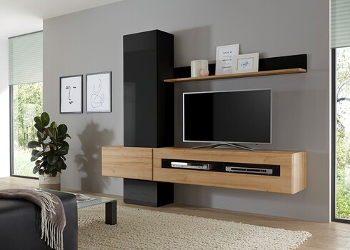 Tv-alus CAYMAN tamm, 140x48xH35 cm