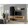 Tv-alus CAYMAN tamm, 140x48xH35 cm