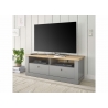 Tv-alus CHAMBORD helehall / tamm, 132x44xH48 cm
